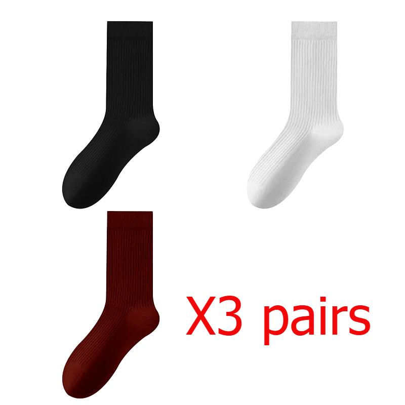 

Женские носки Зимние и осенние Новые носки средней длины Ankola Angola Красные универсальные носки 3 pairs