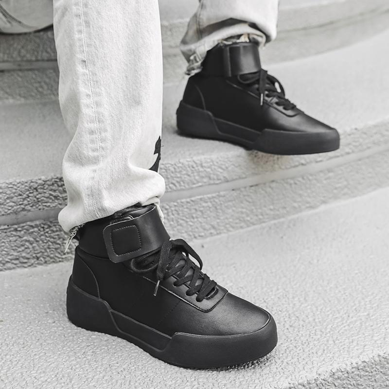 2026 New Trendy Fashion Thick Bottom Versatile Casual Niche High Top Sports Fashion Casual Board Shoes for Men