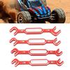 4Pcs/Set Multifunction RC Car Wrenches 3.0-6.0mm RC Maintenance Spanner  For RC Crawler