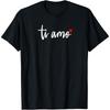 Ti Amo italienisch Ich liebe dich Valentinstag Beziehung T-Shirt