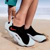 Nike Aqua Swoosh Sandal GS Svart Hyper Oransje Barnesneakers Green-Strike Hvit FV6363-001