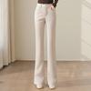 Women's Slim Fit High-Waist Slight Flare Commuter Pants