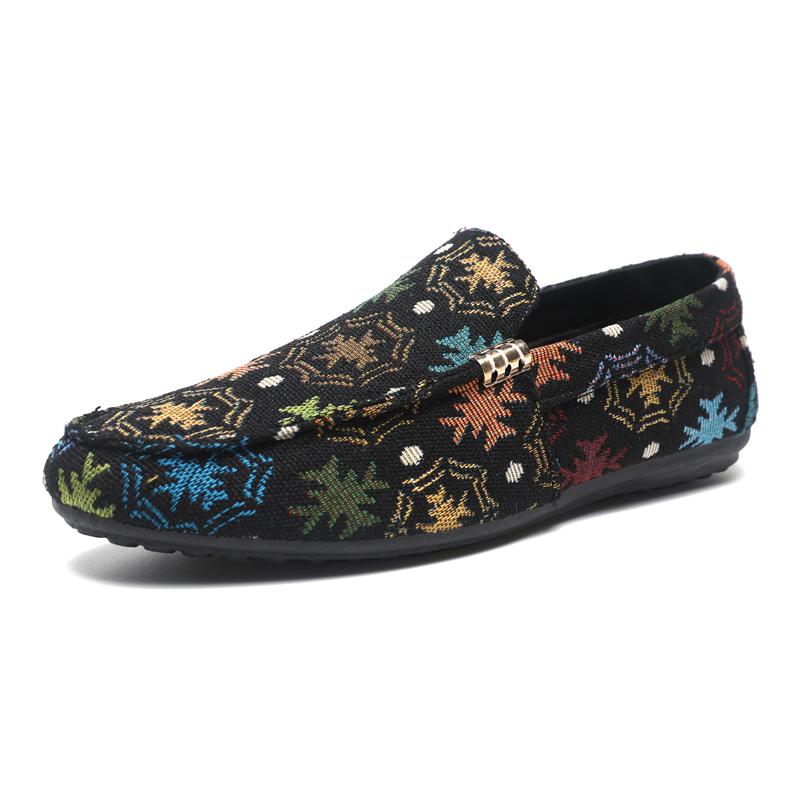 Fashion Luxury Brand Men Loafers Fashion Breathable Men Casual Shoes Comfort Slip-on Mens Driving Shoes Lightweight Lazy Shoes Moccasins