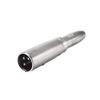 Uxcell XLR auf 6,35mm Audioadapter Schwarz UA-XLR6F