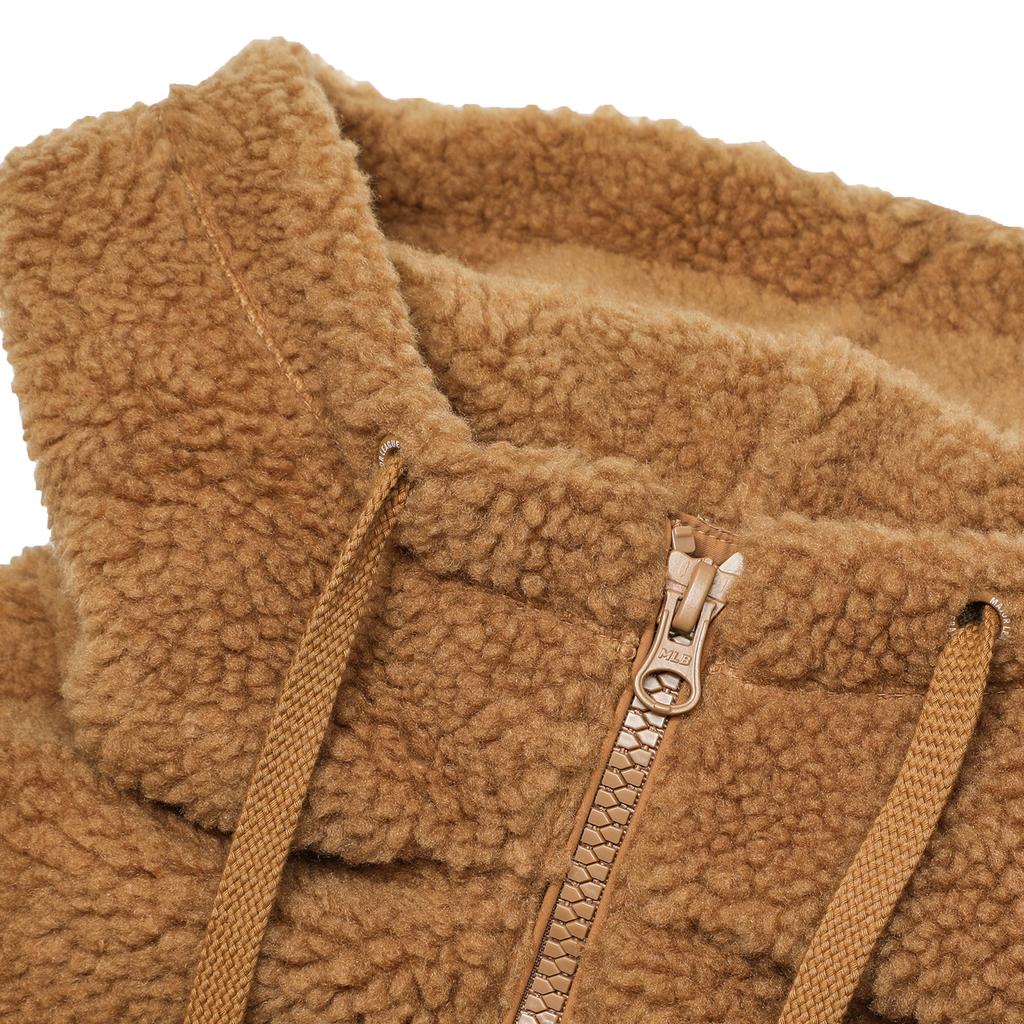 New MLB Velvet Jackets Unisex Brown 3AFDB0226-43BGD