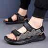 Fashion Outdoor Anti-slip Beach Shoes for Men Fashion Casual Driving Soft-soled Anti-slip Platform Sandals Male Summer New Sandals Man