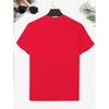 Kids Summer Crew Neck Short Sleeve T-Shirt with Sketch Star Print