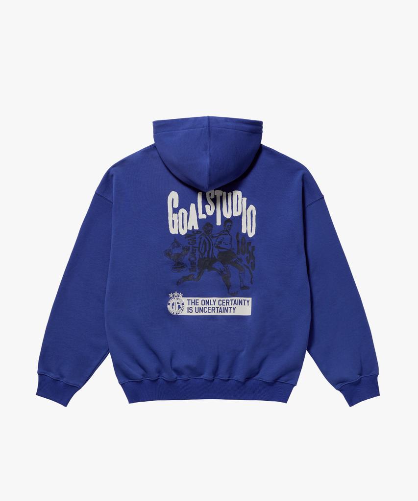 Fc Vintage Artwork Hoodie-Blue