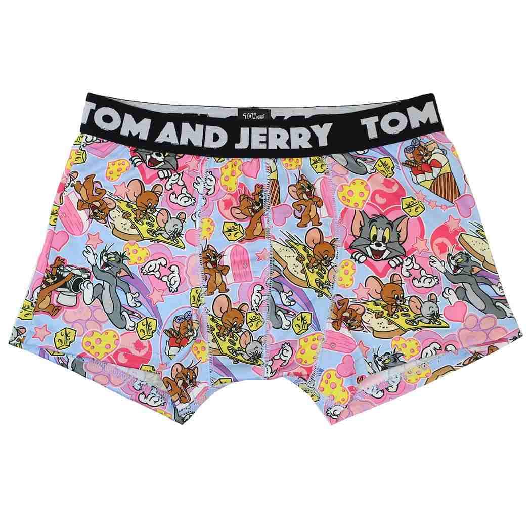 

Маленькая Планета Том и Джерри Принт Боксеры YUM Warner Размер Средний и Мужские Трусы, Bros.,