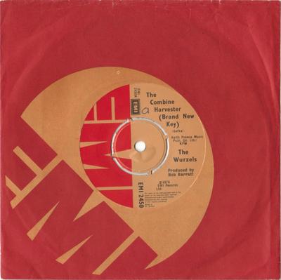 7inch Record WURZELS - The Combine Harvester (Brand New Ke EMI2450 EMI 1976 UK Rock Used