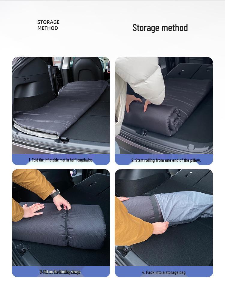 Inflatable-Free Sleeping Pad for Geely Xingyue L Car Bed and Trunk