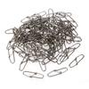 100PCS High Strength Fishing Dual Lock Snaps 0# 1# 2# Fishing Cross Lock Snaps  Sea Fishing