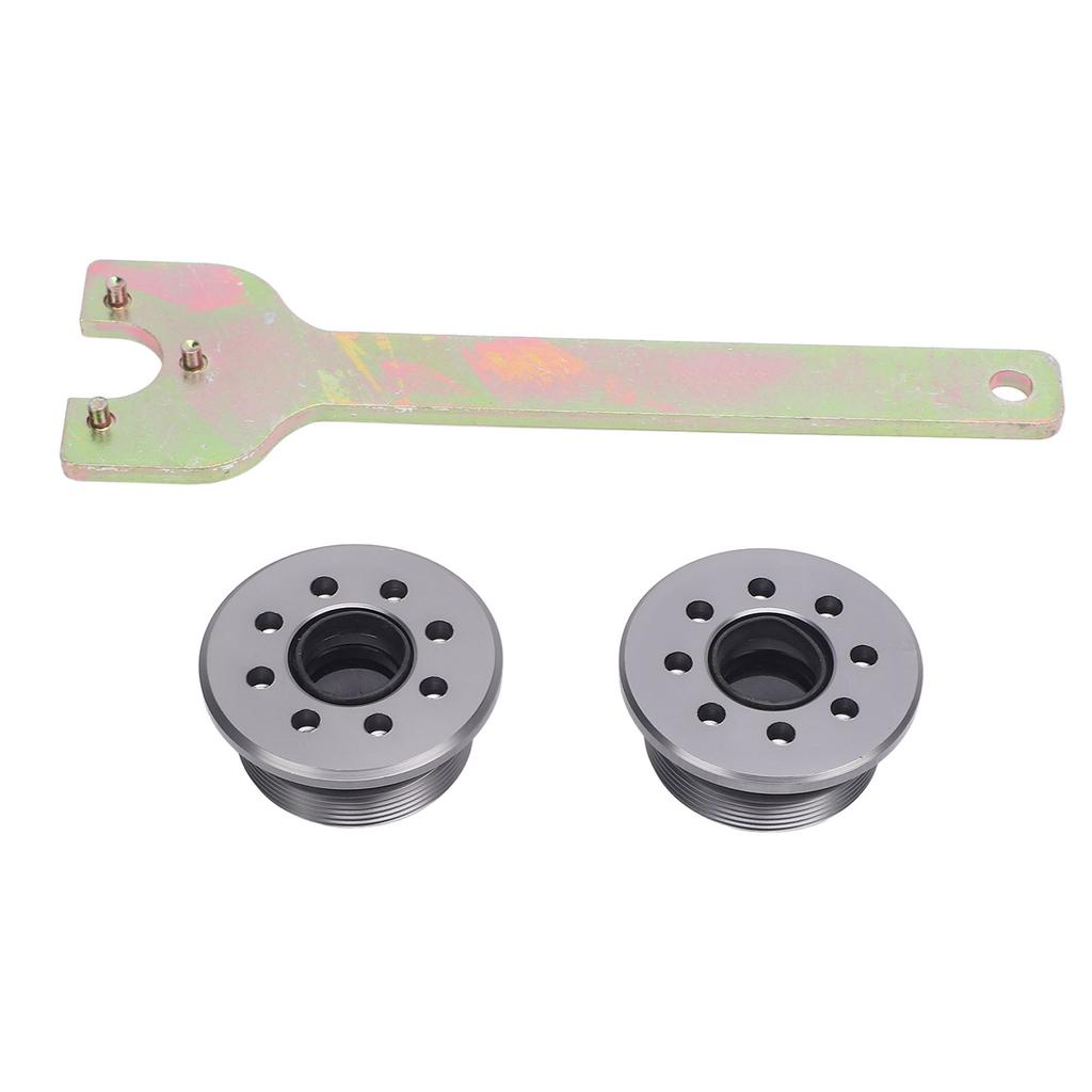 Trim Tilt Cylinder End Cap with Seal and Wrench 8 Holes 48630 96J03 for 9 to 250 Horsepower Outboard Motor