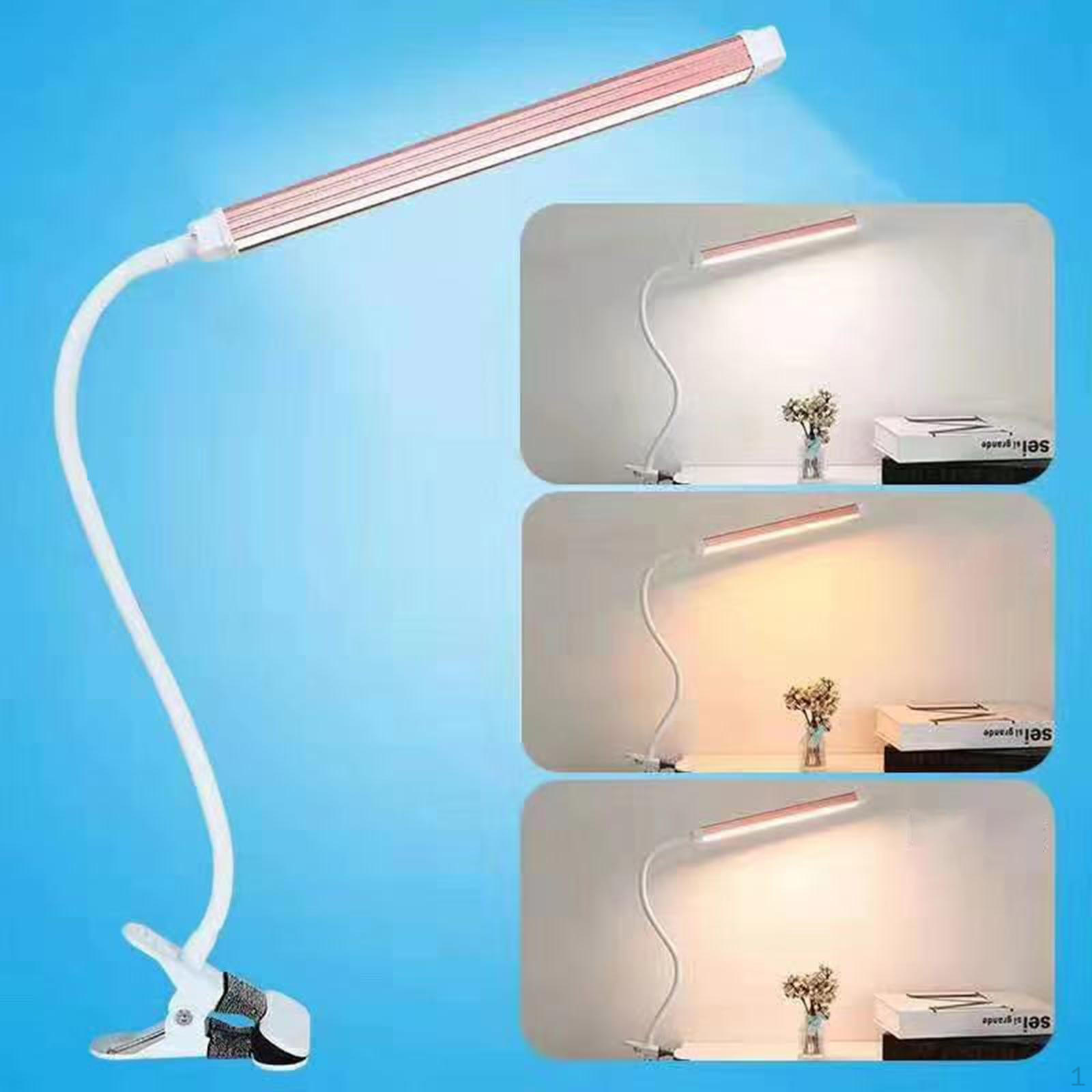 

USB регулируемый светодиодный настольный светильник с зажимом для маникюра, настольные лампы для ногтей