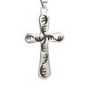 Cross Vintage Women's Personality Fashion Large Cross Necklace Pendant Silver Plated Jewelry
