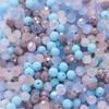 1000pcs 3*4mm Mix Color Rondelle Faceted Glass Beads Loose Spacer Crystal Round Beads for Jewelry Making DIY Necklace Bracelet