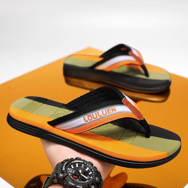 Men Flip Flops Fashion Mens Sandals Outdoor Soft Summer Slippers Size 39-45