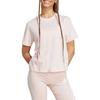 Adidas Women's Essentials Small Logo T Shirt Sandy Pink JH3694