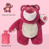 Stitch Shark Plush Hand Warmer: Thickened, Anti-Scald, PVC Hot Water Bottle, Easy to Disassemble and Wash