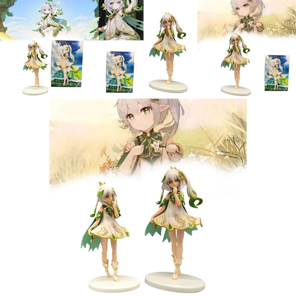 Original Genshin Impact Nasi Da Grass God Figure 17cm Decorate Your Room Or Office With This Pvc Collectible
