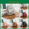 Elegant Women's Pu Leather Mini Backpack Handbag With Sophisticated Dark Buckle