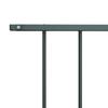 Woerden Fence Panel Powder Coated Steel 1.7 X 1.17 M Anthracite Grey