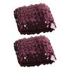 Fashion Sparkling Sequins Cuffs Elastic Arm Sleeves for Women and Girls Various Party Costume Decorative Oversleeves