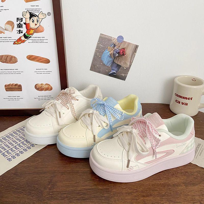 Astro Boy girls ins board shoes versatile sports shoes original bread shoes casual little white shoes 2025 spring and autumn new
