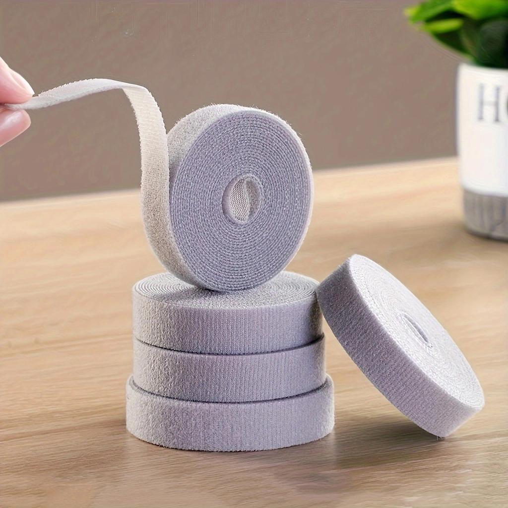 1pc-Cable Organizer Management Wire Winder Tape Earphone Mouse Cord Ties Protector - Home Office Cable Neatness Essential Tool