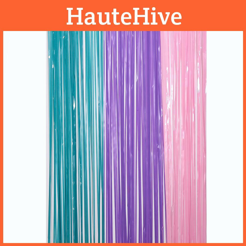 Vibrant Macaron Rain Curtain Backdrop For Festive Celebrations Including Birthdays And Holidays