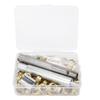 100pcs Clothing Grommets Grommet Eyelet Kit Brass Material Hole Punch Tool  For DIY Projects
