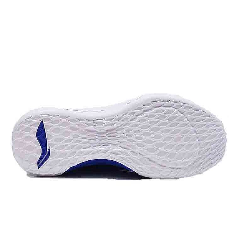 Li Ning Sonic 7 Comfortable Versatile Non-Slip Durable Mid-Top Basketball Shoes Men Sneaker Duke-Blue ABAP019-7