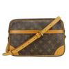 Used Shoulder Bag Trocadero PM M51274 Monogram/Nume Leather Brown Everyday Use