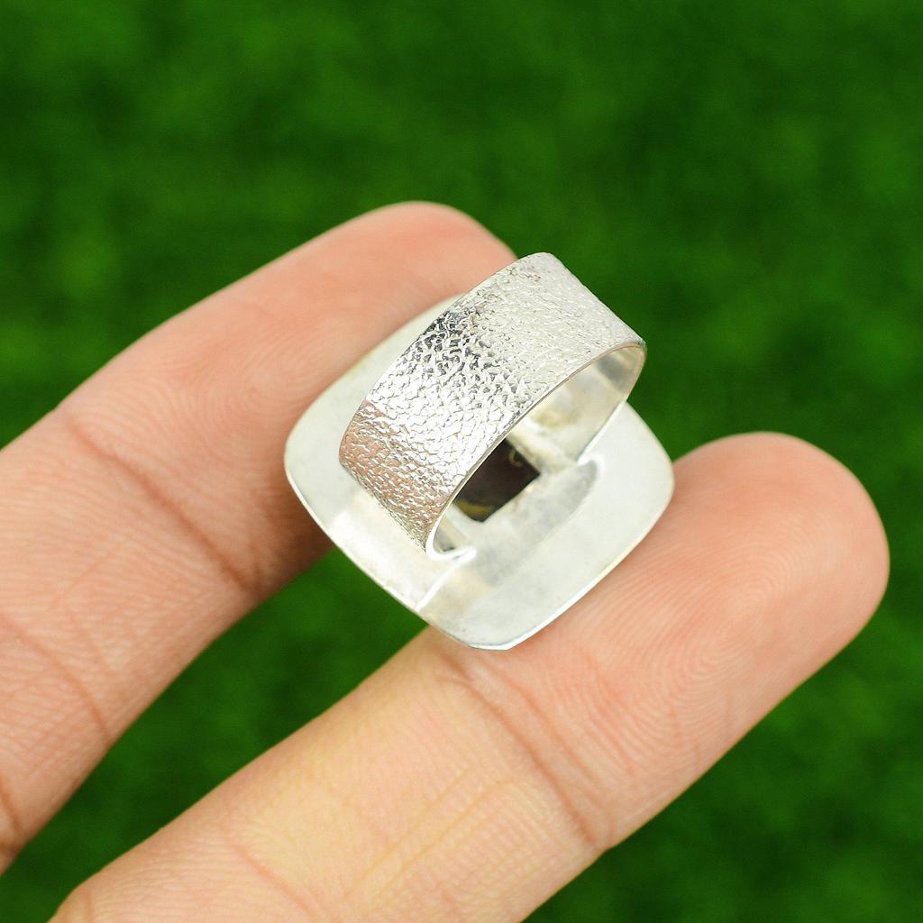 Natural Rhyolite Daughter Birthday Statement Engagement Ring Size 7 925 Silver