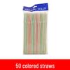 ZISIZ Individually Wrapped Disposable Drinking Straws