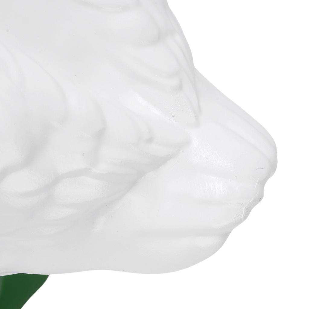 Garden Goose Statue Resin Lifelike Large Size White Goose Sculpture Ornament for Pool Yard Outdoor Decor