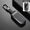 Genuine Leather Car Key Cover Case for Honda Civic 4d 9th Gen 10 Accord XRV Life Jazz Crv Fit Keychain Shell Keyless Accessories