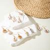Summer Beach Wind Acrylic Starfish Shell Earrings, Geometric Scallop Pendant Earrings