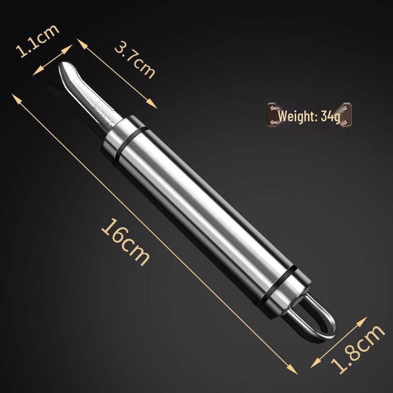 Stainless Steel Shrimp Deveiner and Longan Pitter Tool