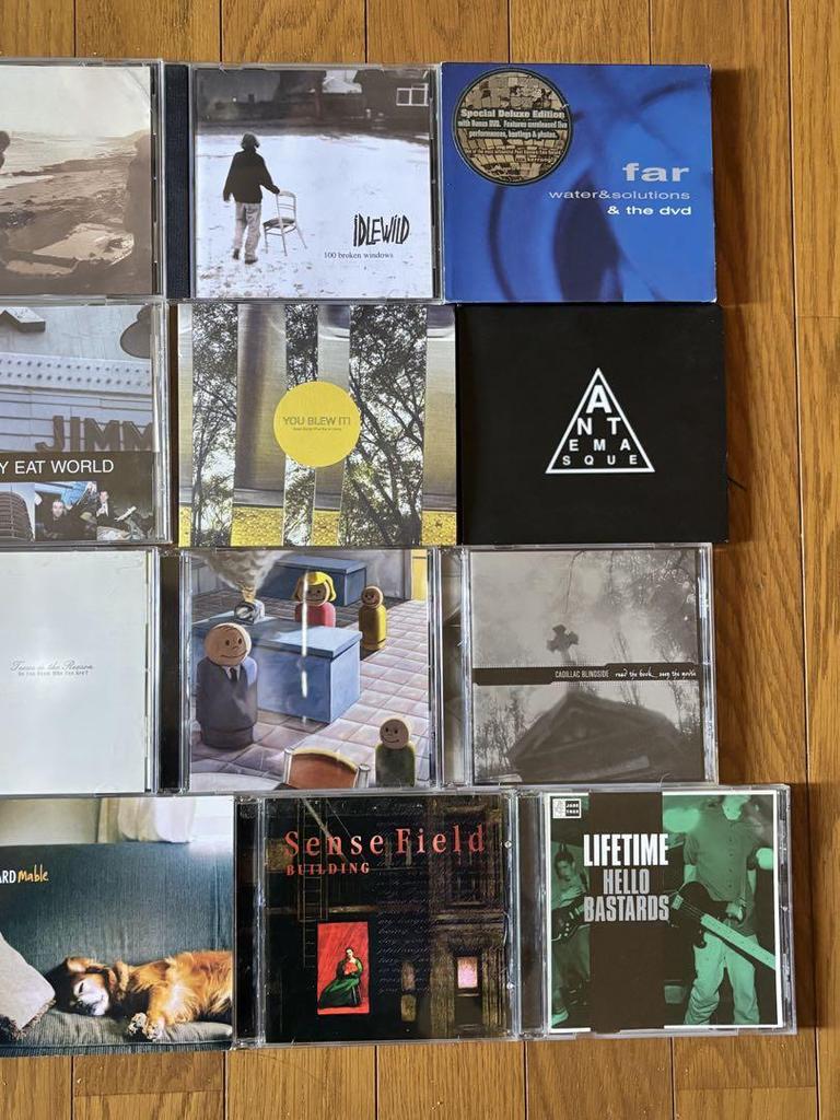 [USED] Emo Core Masterpiece Get Up Kids Jimmy Eat World Others CD Set