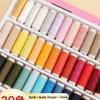 39-Color Sewing Needle & Thread Set: Home Sewing Kit with Needles, Fine Threads, Boxed Small Rolls, and Sewing Machine Compatible