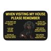 Pet Door Mat Belgian Shepherd Front Floor Door Entrance Mats Outdoor Kitchen Bathroom Doormat Bedroom Carpet Non Slip Floor Rug