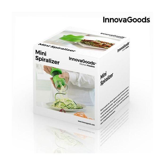 Gemüseschneider - InnovaGoods - Mini Spiralicer - ABS - Edelstahl - Zeitgenössisches Design