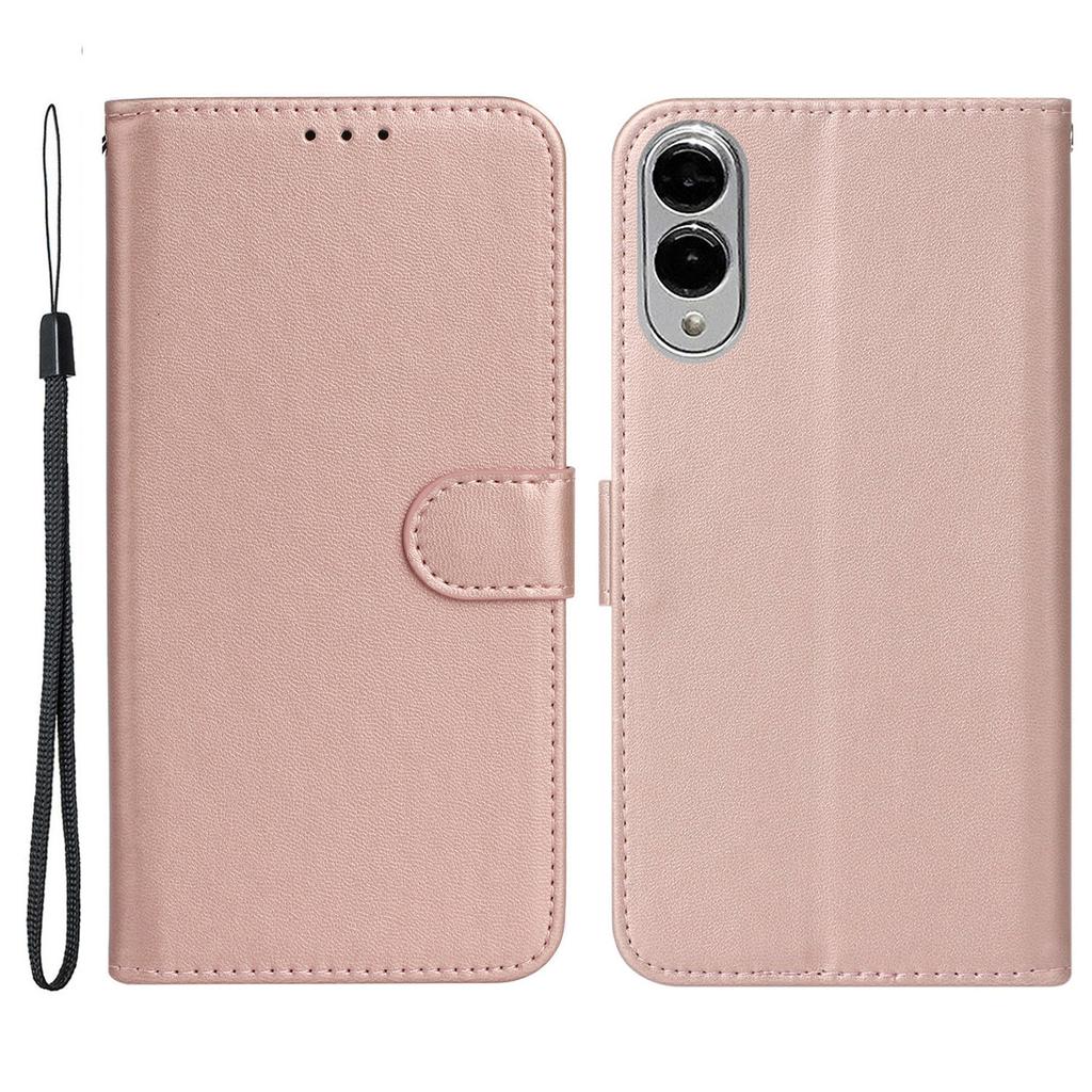 For Samsung Galaxy S25 Edge Case with Card Holder PU Leather Flip Wallet Phone Cover