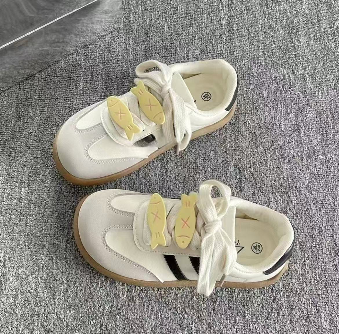 

Аксессуары Xiaoyu толстоподошвенные новый кампусный стиль модные универсальные повседневные туфли ретро стиль 40