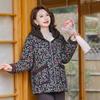 Mom winter fashion velvet thickened hooded cotton-padded jacket warm jacket old and new cotton-padded jacket large size cotton-padded jacket women