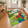Caillou Custom Name Personalized Rug Non‑Slip Doormat Floor Carpet Housewarming Birthday Gift for Family Friends