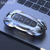 Car Remote Key Case Cover Holder Shell for BYD Song Plus Atto 3 Han EV Tang DM Qin Seal Dolphin Keychain Car Accessories