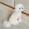 Winter Pet Fleece Vest Contrast Color Sleeveless Sweater Small Dog Cat Apparel Thermal Warm Coat Two Legs Outfit Soft Warmth Puppy Kitten Clothing