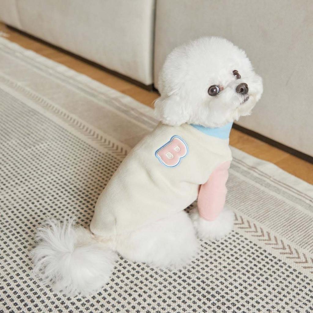 Winter Pet Fleece Vest Contrast Color Sleeveless Sweater Small Dog Cat Apparel Thermal Warm Coat Two Legs Outfit Soft Warmth Puppy Kitten Clothing